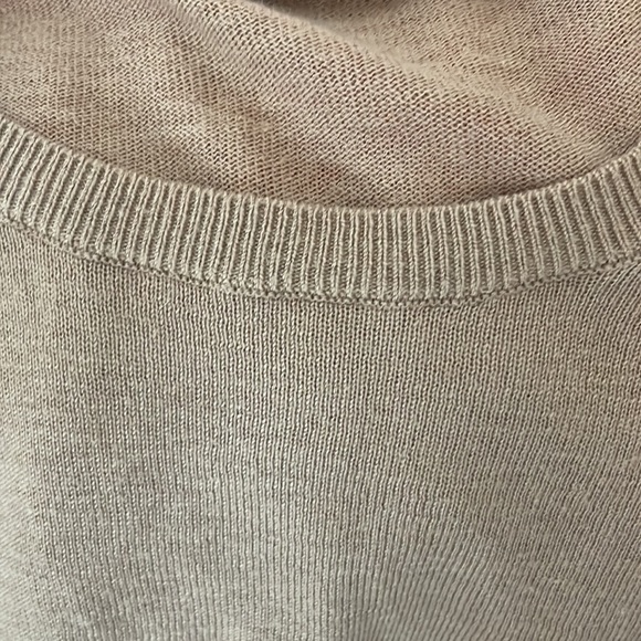 Zara Basic Knit Top in Camel - Picture 4 of 5